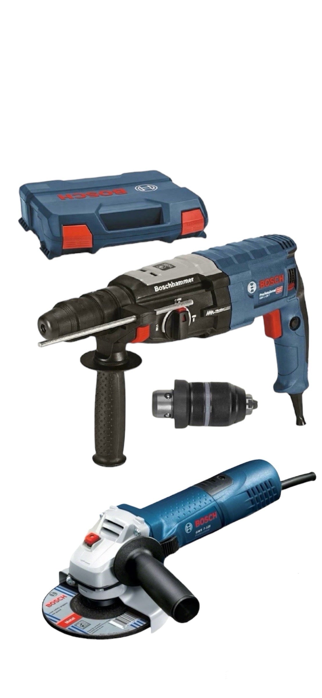 ΣΕΤ ΣΚΑΠΤΙΚΟ + ΤΡΟΧΟΣ BOSCH GBH 2-28