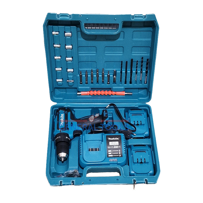ΚΡΟΥΣΤΙΚΟ ΔΡΑΠΑΝΟΚΑΤΣΑΒΙΔΟ MAKITA DWE 550 24V SET ΜΕ ΔΥΟ ΜΠΑΤΑΡΙΕΣ + ΦΟΡΤΙΣΤΗ