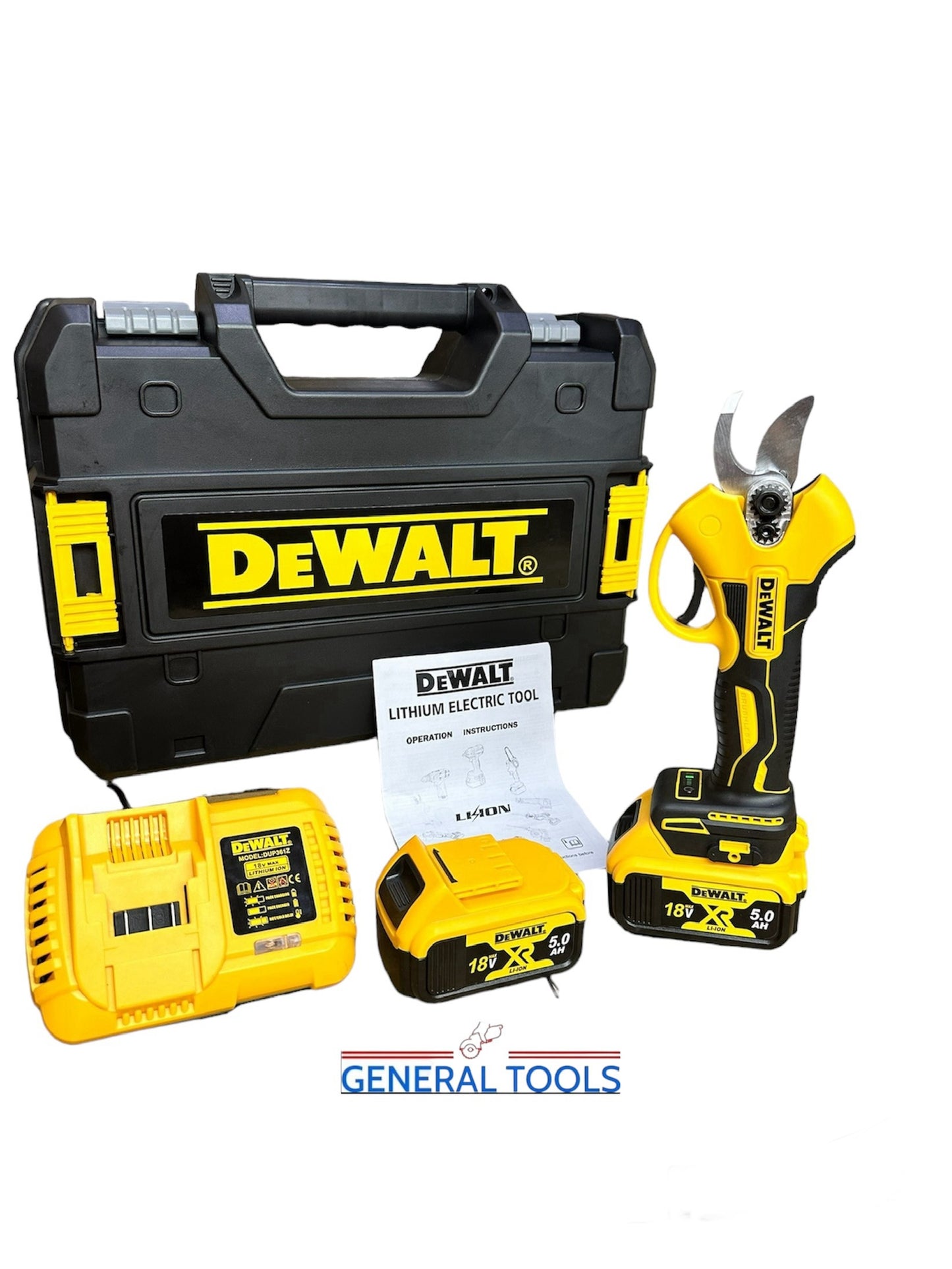 DEWALT ΨΑΛΙΔΙ ΚΛΑΔΕΜΑΤΟΣ 18V BRUSHLESS 2X5AH